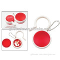 Promotional Plastic Pill Box Keychain with Bottle Opener